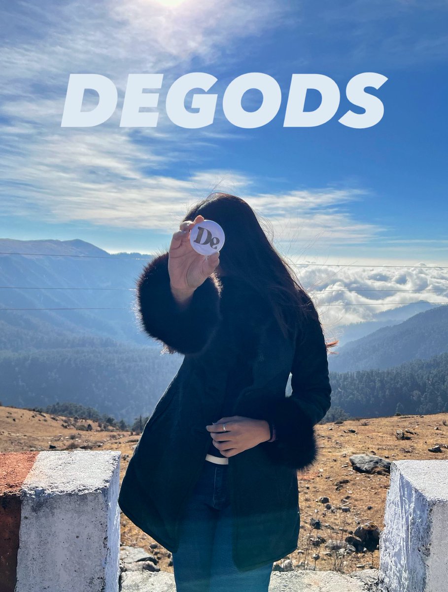 GM ☕️🌻

DeGods on top 🏔️