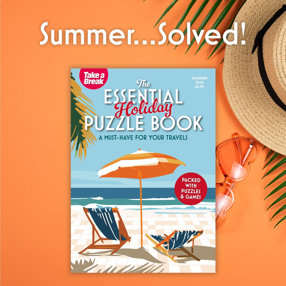 The Essential Holiday Puzzle Book 2025 is your perfect travel buddy — packed with brain-boosting crosswords, wordsearches &amp; more! 🧠☀️

🔥 PRE-SALE ON NOW!
Beat the rush and secure yours before it hits shelves on 24th June!

👉 Secure yours today: bit.ly/4n7M8lX