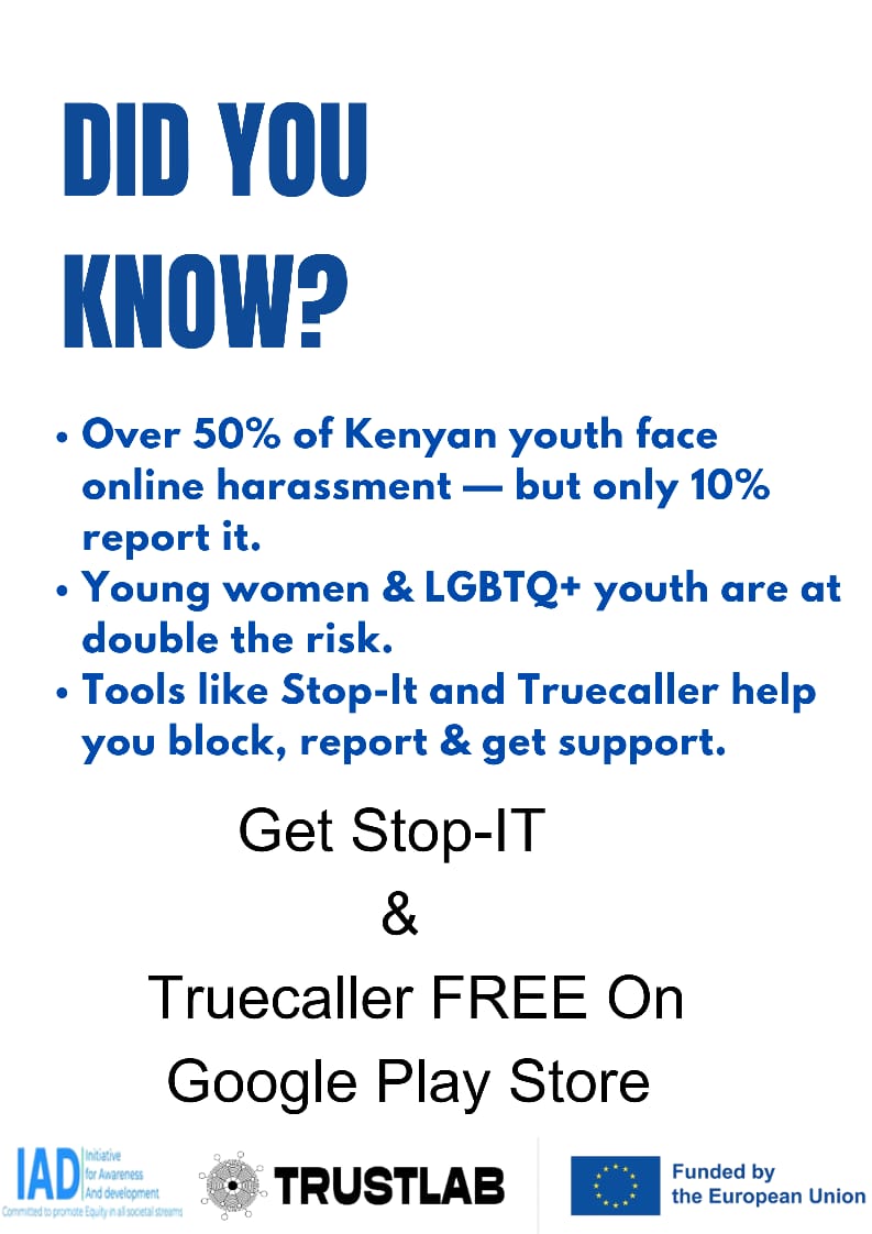 Kenyan youth face high levels of online harassment, but support tools are available to help them stay safe and empowered.
#IAD
#Siasa place