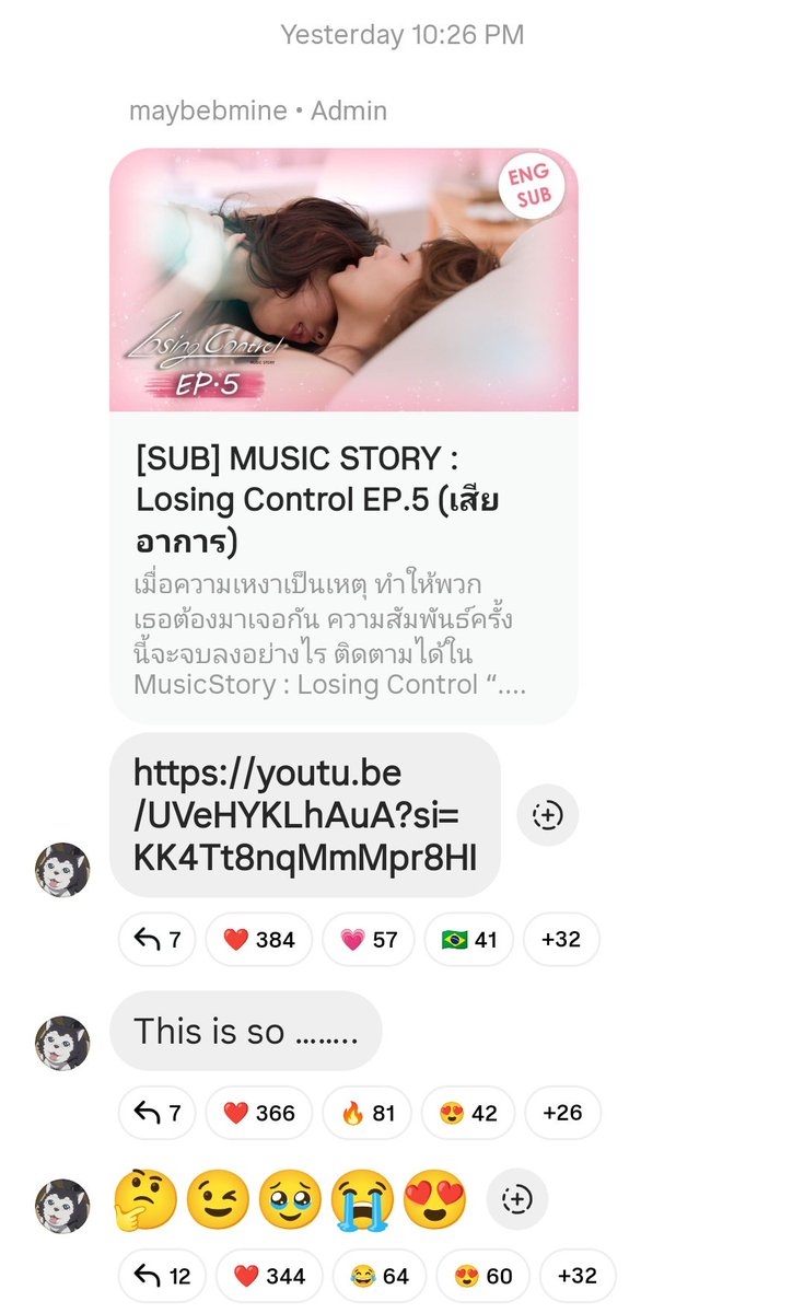 sure_im_yours's tweet photo. 250618 #maybebmine #LosingControlEp5 ig broadcast channel
https://t.co/kyRAth6fdO https://t.co/jrhFOxlV0l