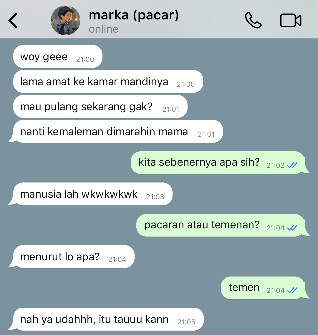 ; annoying bf 
     — mark lee few tweets au