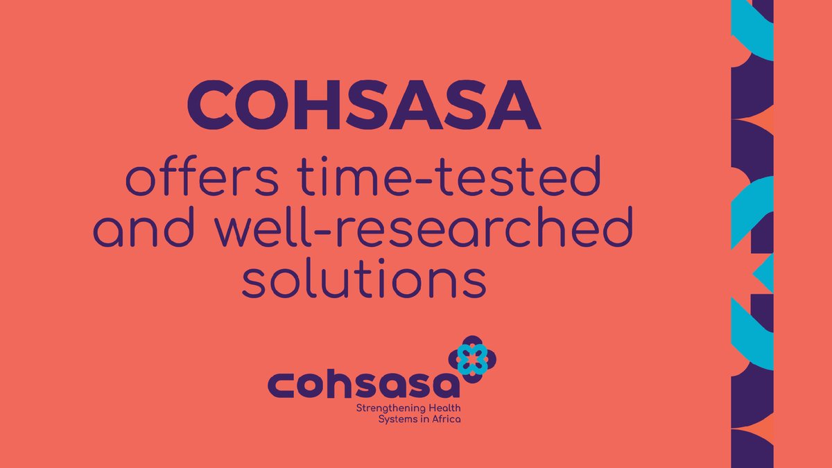 At COHSASA we believe that quality healthcare is a shared responsibility. Our programmes are collaborative and grounded in time-tested, well-researched and practical solutions.

Contact us today: cohsasa.co.za
#accreditation #patientcentred #safety #quality #healthcare