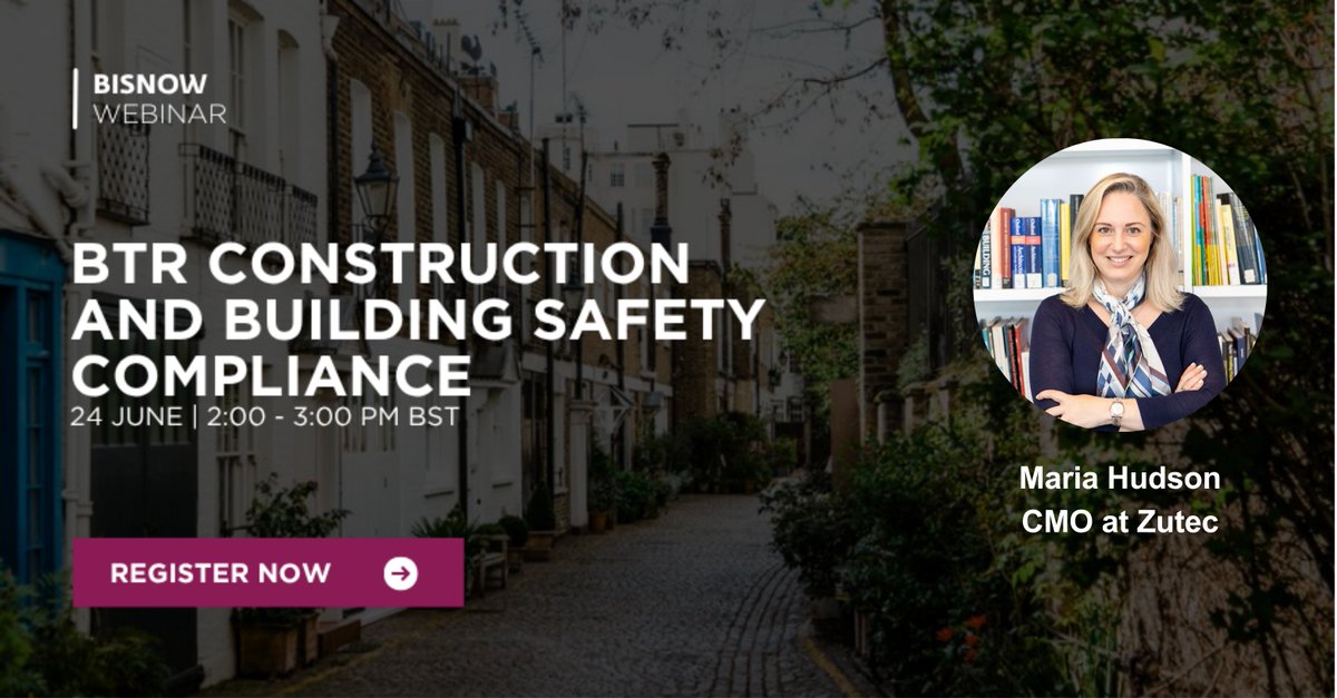 Join us next Tuesday, 24 June for <a href="/Bisnow/">Bisnow</a>’s upcoming BTR Construction and Building Safety Compliance Webinar.

👉 Save your spot here: bit.ly/4kOGNPb