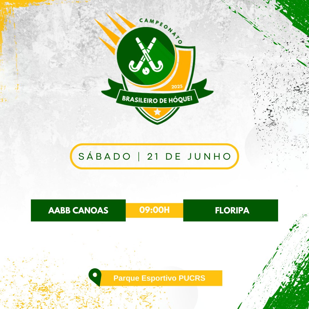 Prontos para assistir as partidas do Campeonato Brasileiro Adulto de Hóquei sobre a Grama que acontecerão neste fim de semana?! 🏑

#cbhg #hoquei #campeonatobrasileirodehoquei #camposdojordao