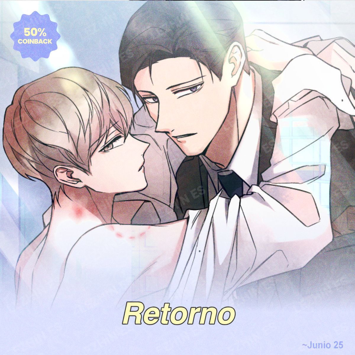 Lezhin_ES's tweet image. ¡Retorno termina!
Vuelve a leer aprovechando el 50% en CoinBack 

↩️ buff.ly/pHtUCZz 

#Lezhin #LezhinES #CoinBack #Finalizado #Retorno