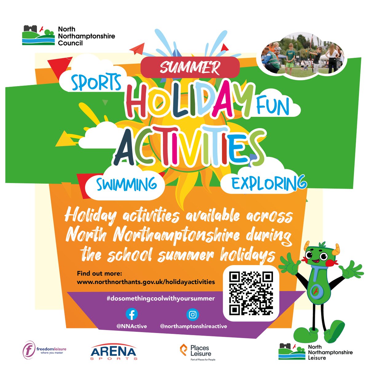 North Northants Leisure (@nn_leisure) on Twitter photo Looking for ways to keep the kids active & entertained this summer?
From ๐ pickleball to โฝ football, ๐งธ soft play to ๐งญ Explorer sessions โ weโve got it all!
๐ Across North Northamptonshire
๐
23 July โ 29 August
๐ northnorthants.gov.uk/holidayactivitโฆ
#dosomethingcoolwithyoursummer Looking for ways to keep the kids active & entertained this summer?
From ๐ pickleball to โฝ football, ๐งธ soft play to ๐งญ Explorer sessions โ weโve got it all!
๐ Across North Northamptonshire
๐
23 July โ 29 August
๐ northnorthants.gov.uk/holidayactivitโฆ
#dosomethingcoolwithyoursummer