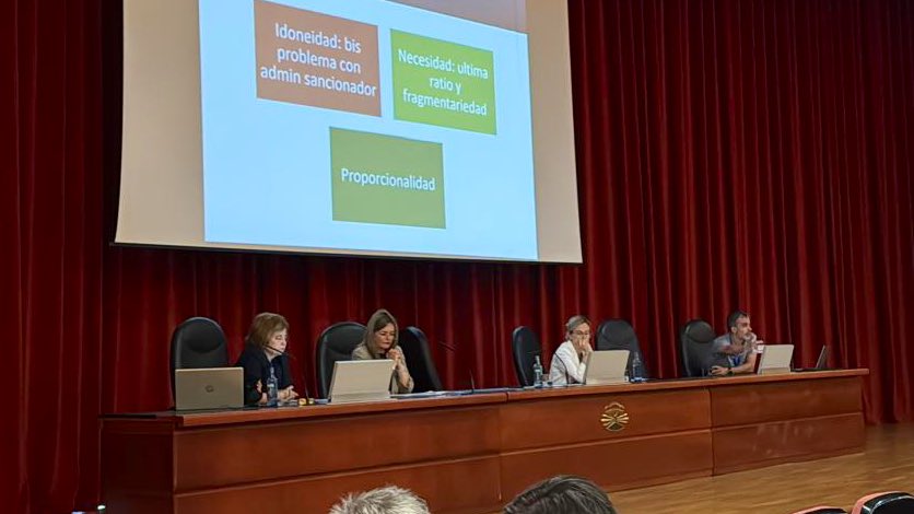Mesa sobre sanciones y consecuencias jurídico-penales en el IV congreso anual de <a href="/APDPenal/">Asociación Profesorado Derecho Penal</a> #UniversidadACoruña