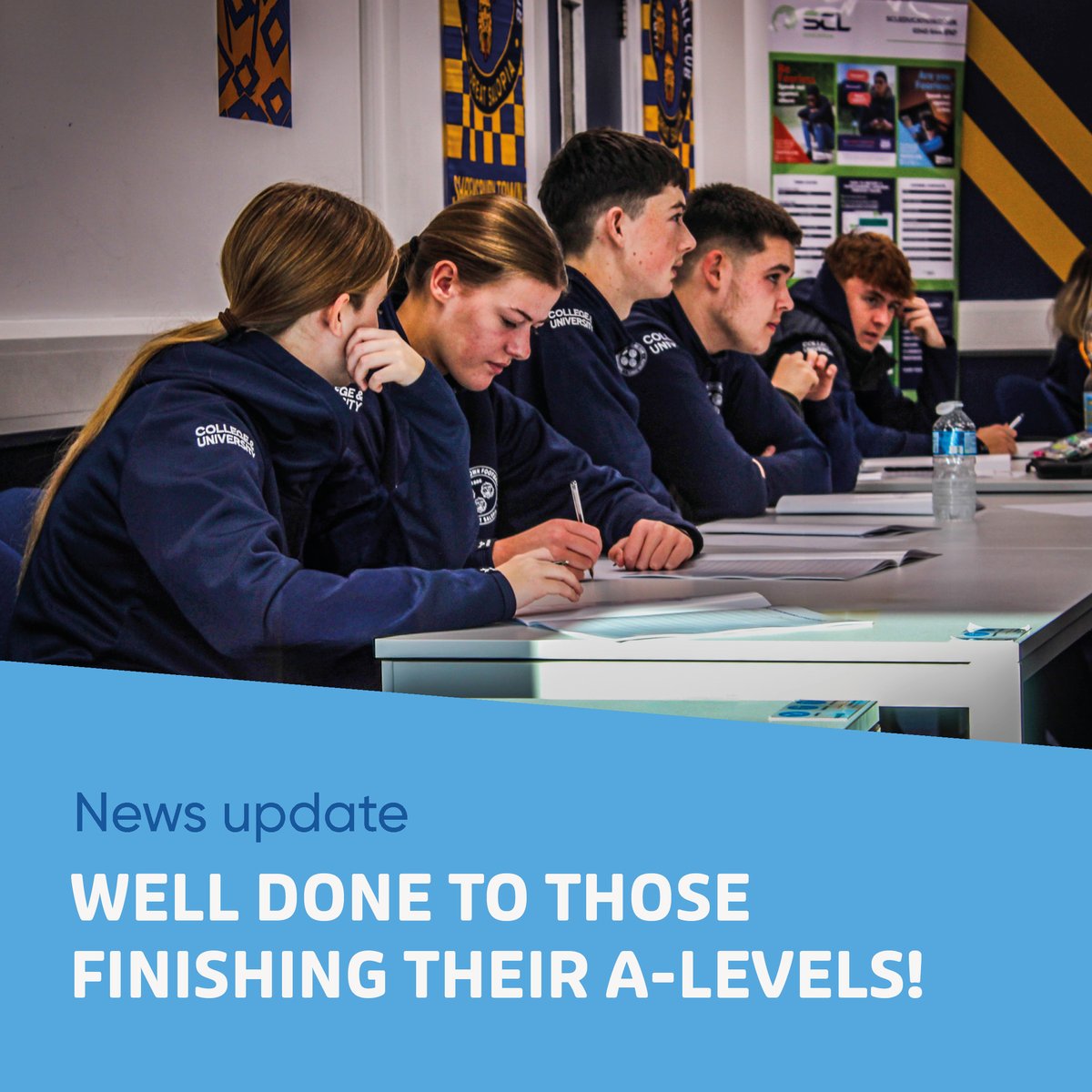 Shrewsbury Town College & University tweet media