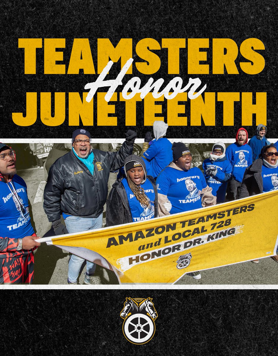 Today, Teamsters join communities around the nation to honor the 160th anniversary of Juneteenth, a federal holiday marking the end of slavery. Juneteenth commemorates June 19, 1865, when Major General Gordon Granger, along with more than 1,800 federal troops arrived in