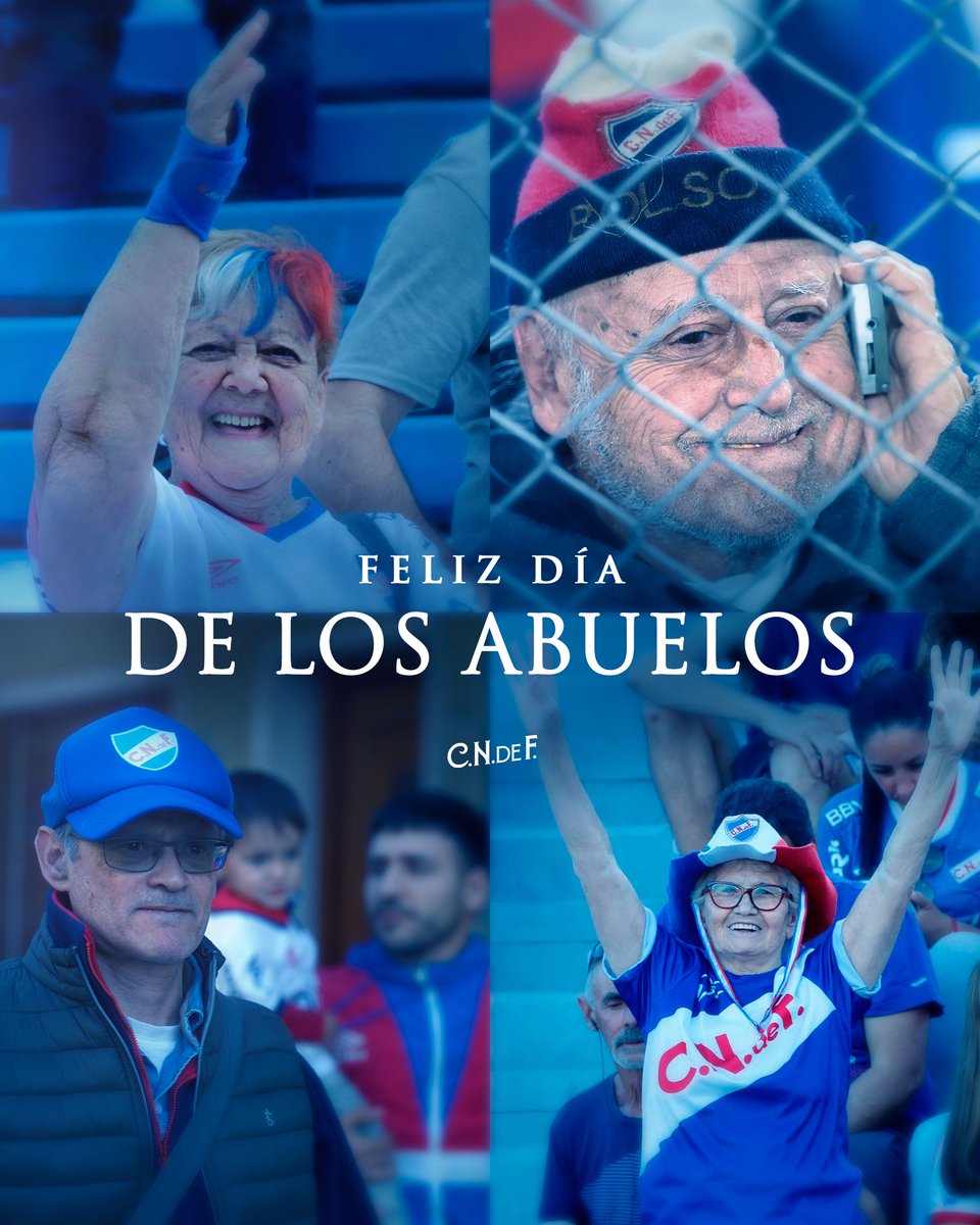Nacional's tweet image. 𝙏𝙖𝙣 𝙚𝙩𝙚𝙧𝙣𝙤𝙨 𝙘𝙤𝙢𝙤 𝙚𝙡 𝙖𝙢𝙤𝙧 𝙥𝙤𝙧 𝙉𝙖𝙘𝙞𝙤𝙣𝙖𝙡  👴🏼👵🏼

¡Feliz día a todos los abuelos y abuelas Tricolores! 💙🤍❤️