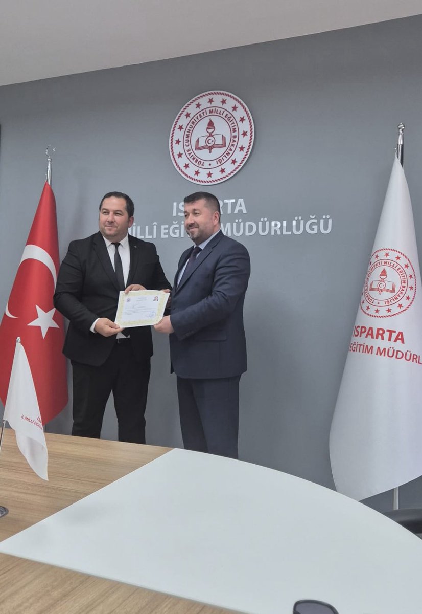 Başarı Belgemi İl Müdürümüz  Sayın <a href="/recai_ocak/">Recai Ocak</a> tan aldım. Kendilerine teşekkür ediyorum.