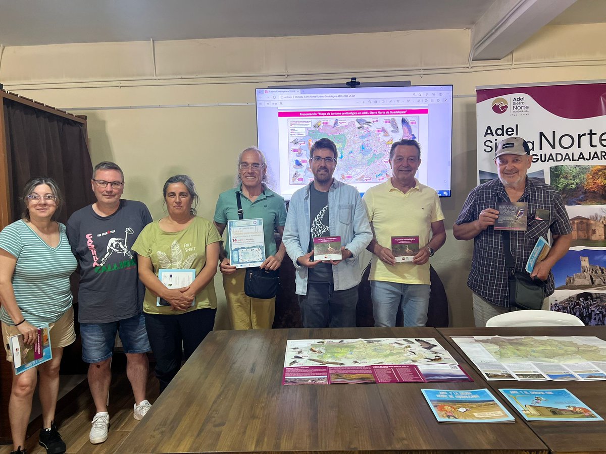 La presentación se celebró en Galve de Sorbe con el biólogo Javier Gómez Aoiz.
Desde ADEL, seguimos poniendo en valor nuestros recursos, como ya hicimos con los cielos #Starlight 🌌.
📞 Más info: adelsierranorte.org
#TurismoSostenible #GuadalajaraRural