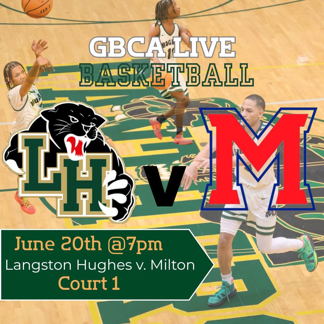 Coaches if you’re in town for the live period come out and watch our boys play tomorrow!

<a href="/LHughesSports/">LHHS Athletic Department</a> <a href="/LHughesNews/">Langston Hughes High School</a> <a href="/press_panthers/">PanthersFullcourtPress</a>