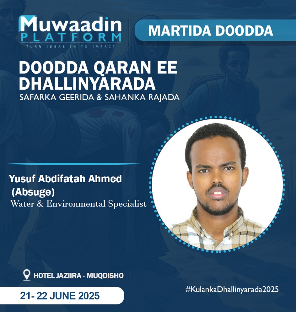 muwaadinso's tweet image. A Landmark Initiative: Somali Youth Shaping Their Future.
In a pivotal gathering, Somali youth are coming together to chart the course for their future and the destiny of their nation. This groundbreaking conference will bring together young leaders from across the country and…