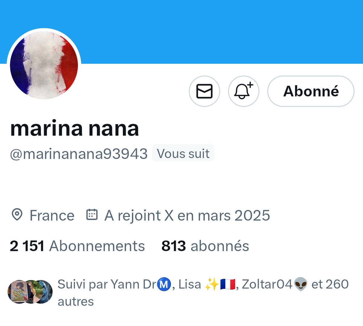 RADIOROMA (@radioromax) on Twitter photo 🇨🇵 Connaissez-vous la patriote <a href="/marinanana93943/">marina nana</a> ?
Je vous invite à la suivre . Un compte pertinent d'informations qui mérite plus de visibilité.
Ensemble nous sommes plus fort !
Merci à tous 🫶 🇨🇵 Connaissez-vous la patriote <a href="/marinanana93943/">marina nana</a> ?
Je vous invite à la suivre . Un compte pertinent d'informations qui mérite plus de visibilité.
Ensemble nous sommes plus fort !
Merci à tous 🫶