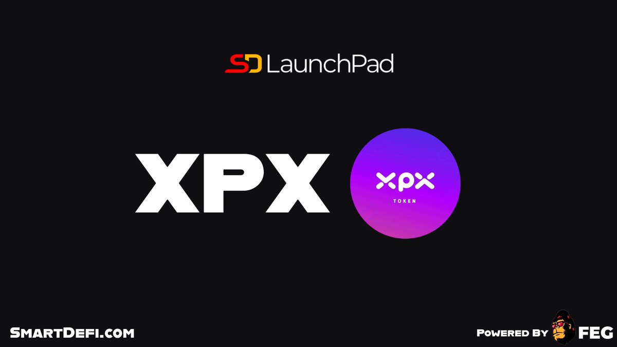 Huge shoutout to the <a href="/XPXtoken/">XPX Token</a> team and community on their 1-year anniversary! 🎉

One of the first trailblazers to launch on the <a href="/SD_LaunchPad/">SmartDeFi™ LaunchPad</a>, XPX is building real utility with their crypto-powered cards. 💳🔥

Show them some love, drop a follow, and wish them continued