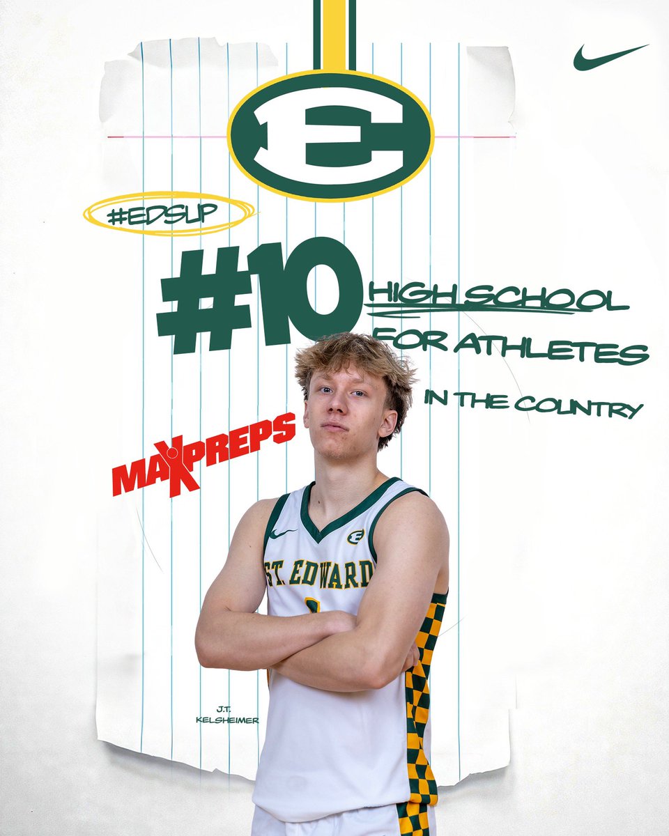 🏆 Excellence is no accident. St. Edward is ranked among the Top 10 High School Athletic Programs in the Nation—#1 in Ohio! From the hardwood to the classroom, we build champions. 💪

Ready to be part of greatness?
#EDSUP #BUILTDIFFERENT