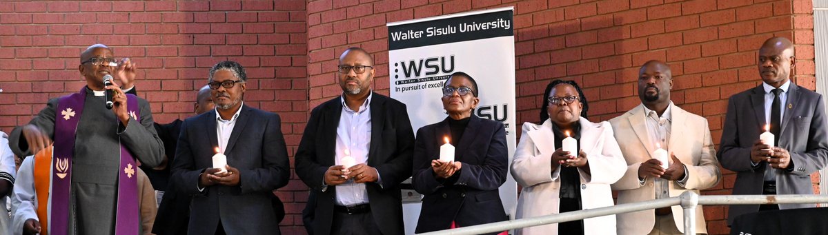 WSU Mthatha Campus held a powerful Ubumbano Session for unity, healing &amp; reflection. Faith leaders, traditionalists &amp; students gathered in prayer. Prof Ngcukaitobi urged calm, focus &amp; pride. VC Songca called for wisdom, forgiveness &amp; spiritual grounding. #WSUHealing