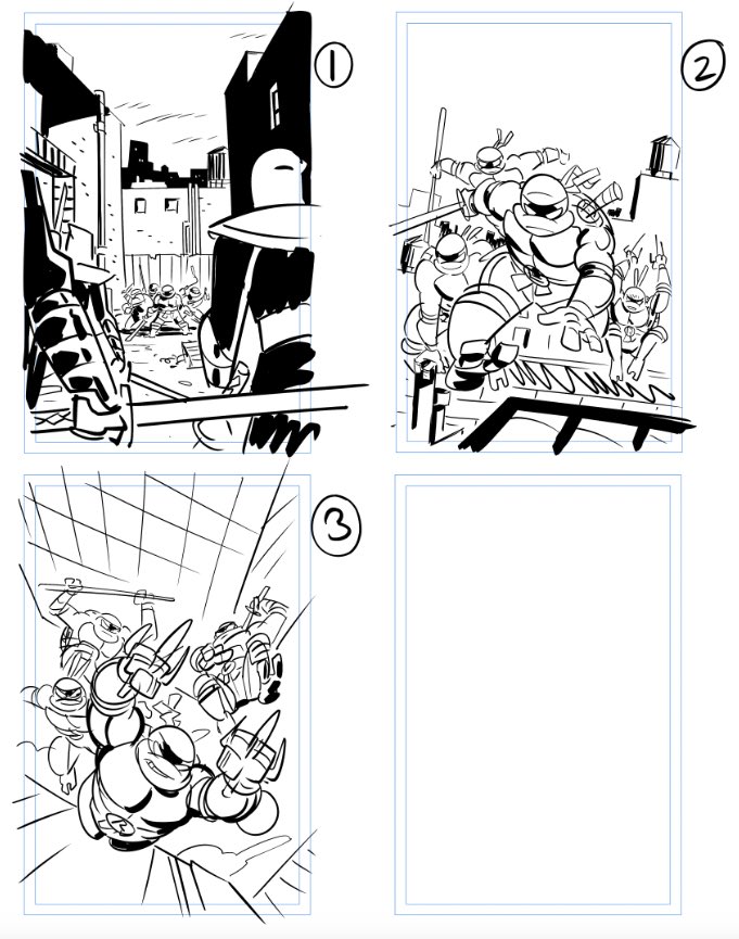 jcbedgar's tweet image. Here’s another cover with a look at the alternate layouts. I would’ve loved to do either 1 or 2. Or both!
3 probably wasn’t even needed, but I tend to submit at least 3 options just…because 🤷♂️