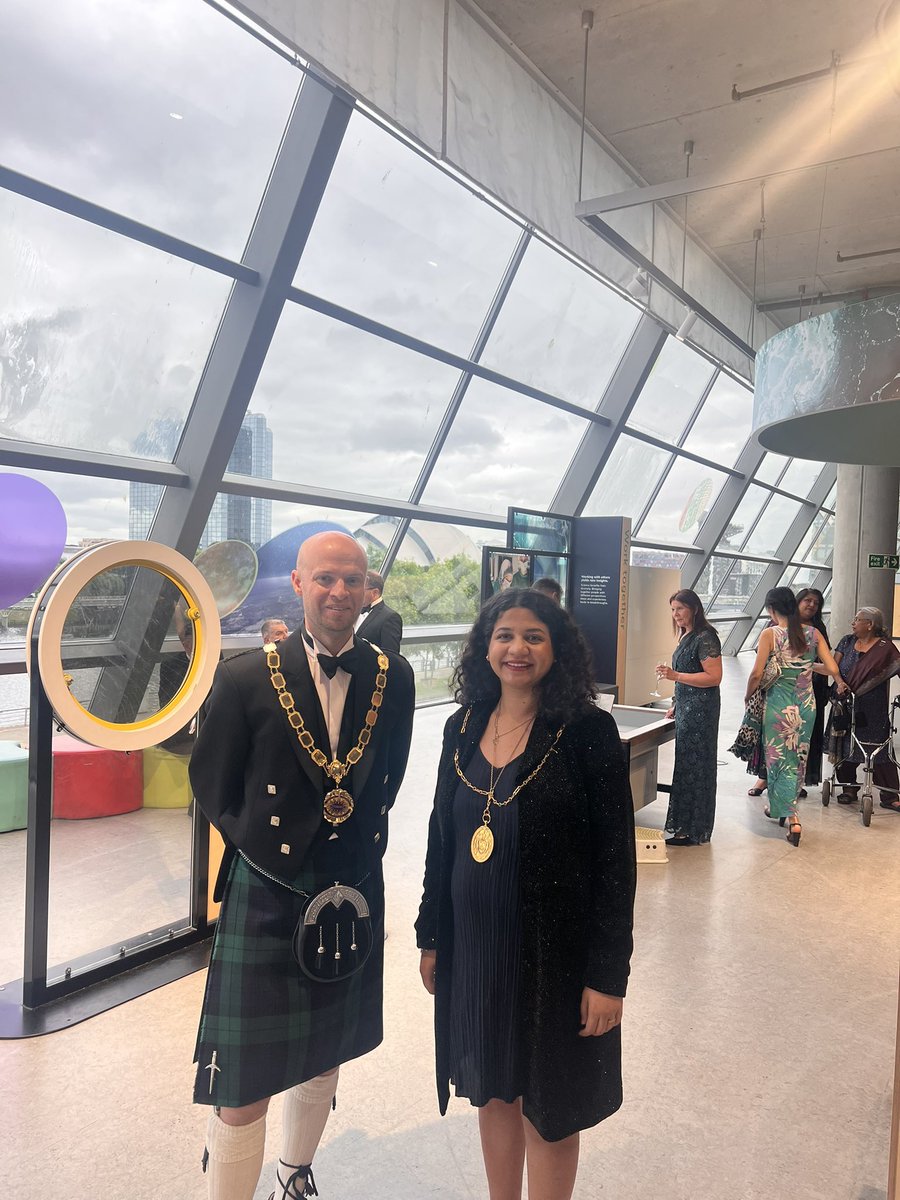 Cllr Roza Salih (@rozasalih) on Twitter photo An honour to welcome the Institution of Lighting Professionals to Glasgow yesterday for their 101 conference.
With James Duffin, ILP President
<a href="/the_ilp/">The Institution Of Lighting Professionals</a> <a href="/LordProvostGCC/">Lord Provost of Glasgow</a> #peoplemakeglasgow #bailieduty An honour to welcome the Institution of Lighting Professionals to Glasgow yesterday for their 101 conference.
With James Duffin, ILP President
<a href="/the_ilp/">The Institution Of Lighting Professionals</a> <a href="/LordProvostGCC/">Lord Provost of Glasgow</a> #peoplemakeglasgow #bailieduty