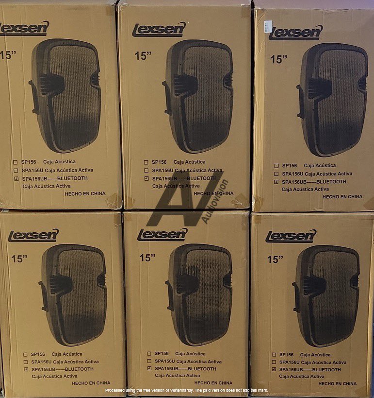 AudiovisionLL's tweet image. 📢🔈 ¡Sonido que se siente! 🔈📢
Llega la música con nuestros altavoces amplificados 🎧🎵
✅ Bluetooth
✅ USB para pendrive
📸 ¡Echa un vistazo a las fotos y pruébalos en nuestra exposición antes de que se escapen! 🚀
#altavozbluetooth
#altavozportatil
#audioprofesional
#sonido