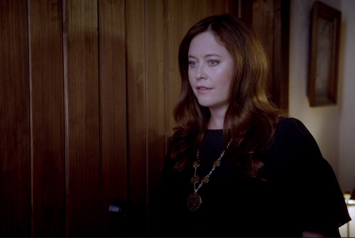 You know the eavesdropping at the Preston household is on point. But Evelyn takes it to a new level and will try to capitalize on a conversation and use it to her advantage. One can only imagine the conversations she has listened in on!

#BeaconHilltheSeries