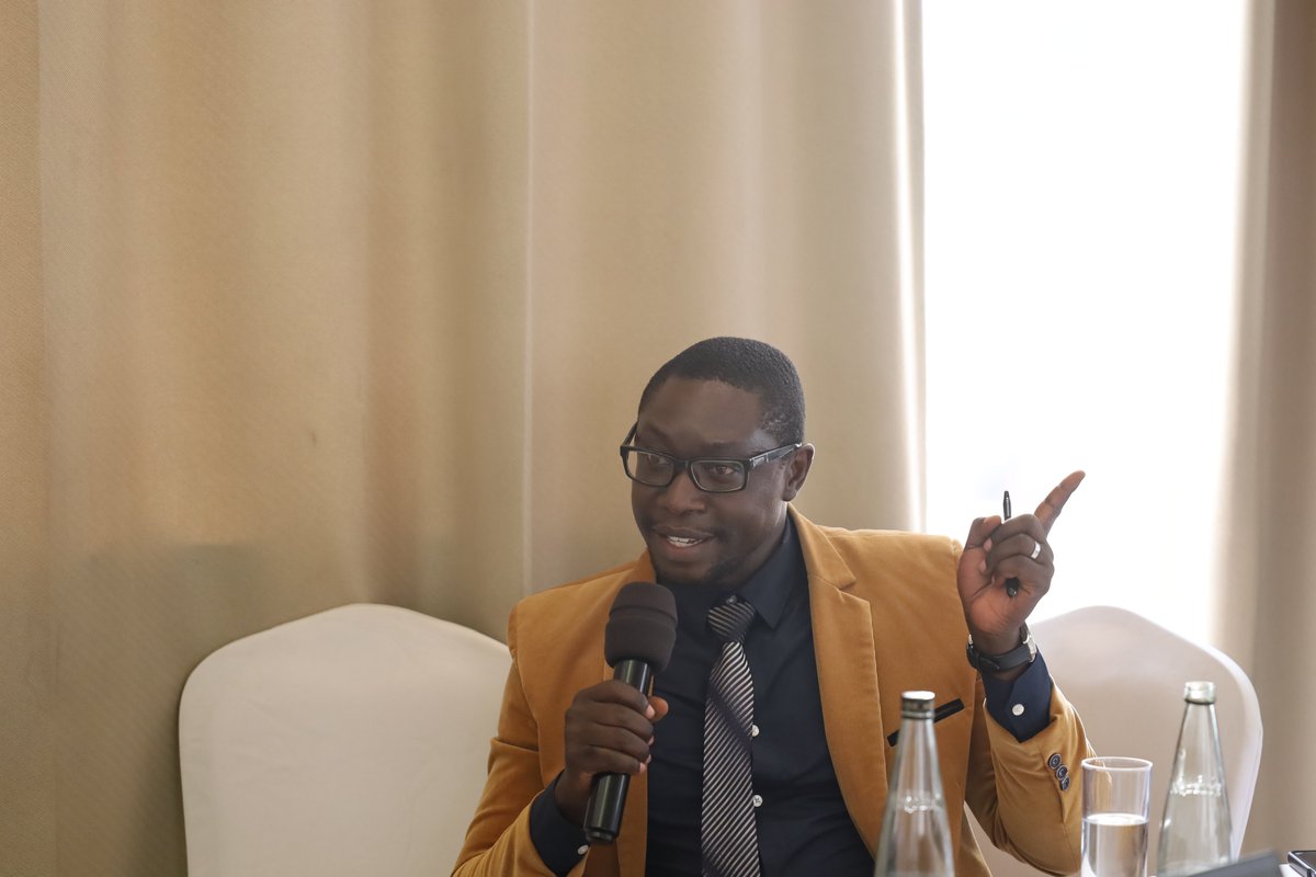 CapaidsUganda's tweet photo. Henry Owori, the National Director at the @IRMGUg , emphasized that while promoting locally led development, the approach to work may become more flexible; however, adherence to industry compliance and ISO standards must be maintained as he applauded CAPAIDS Uganda for the great work done on sharing the report on the status of locally led development in Uganda as a local actor.