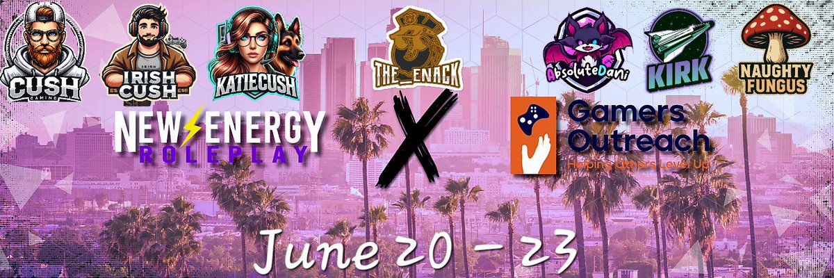 Ill be live tomorrow and through the weekend to raise money for <a href="/GamersOutreach/">Gamers Outreach</a> for the first annual NERP + Gamers Outreach charity streamathon! 

twitch.tv/cushgaming