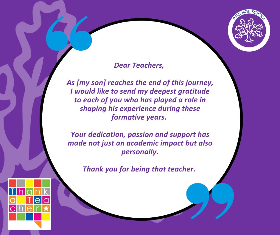 We wanted to share some of the kind and heartfelt messages we received for #ThankaTeacherDay yesterday. Thank you to everyone who sent us messages, we appreciate them all.