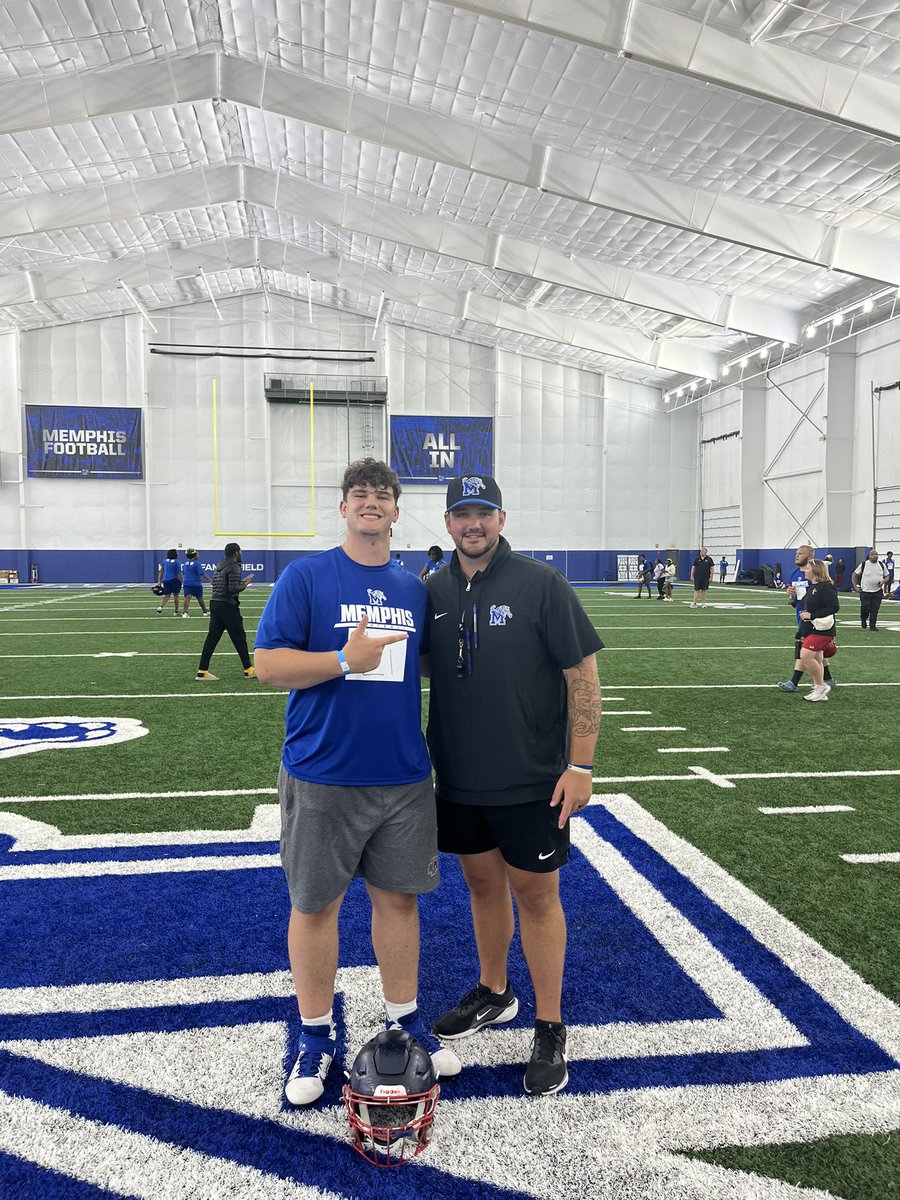 JohnPFoley77's tweet image. Great day at Memphis‼️‼️thank you @Coach__Myers for everything you taught me‼️‼️#blessed #AGTG