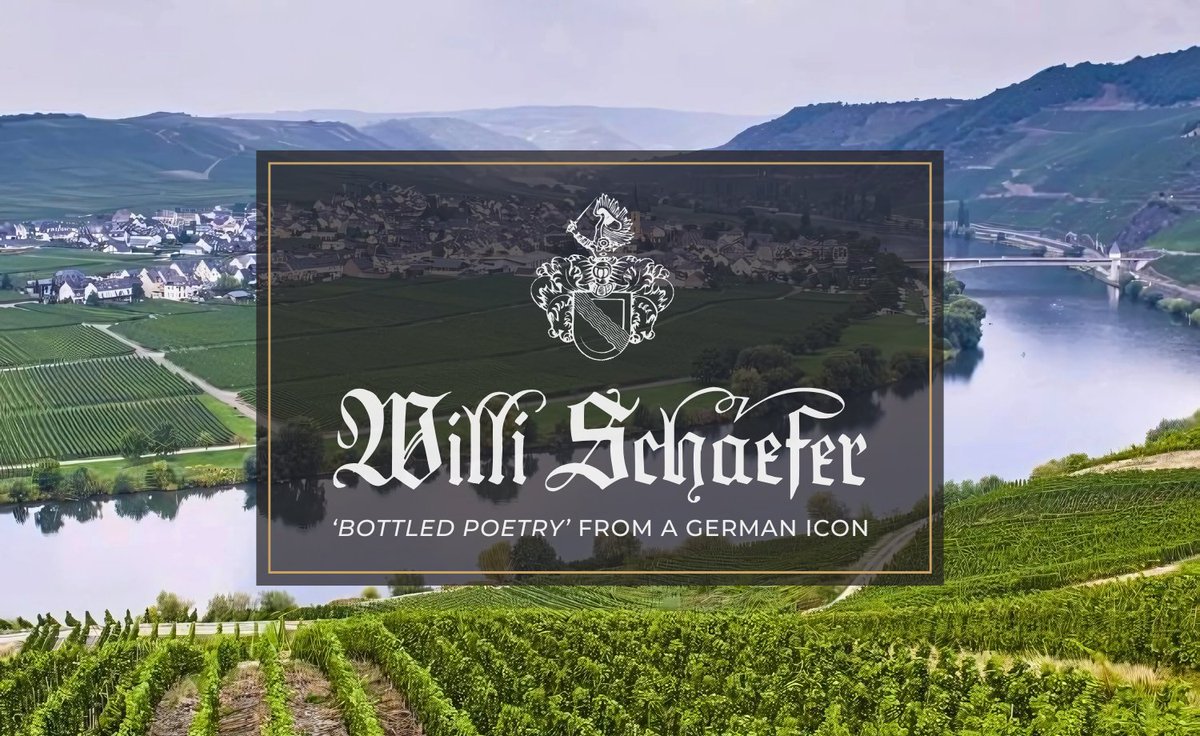 The 2023s from producer Weingut Willi Schaefer have landed. We could not be more excited and proud to import these wines from the family’s 4.2 ha of hallowed ground. ‘Bottled poetry from the steep slate slopes of the Mosel’, writes Decanter.💫

Read more: winecellar.co.za/willi-schaefer…