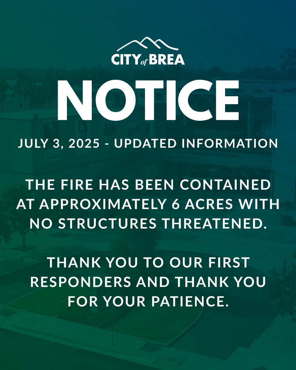 Updated information - July 3, 2025 at 8:35 p.m.
The Tonner fire has been contained at approximately 6 acres with no structures threatened. Thank you to our first responders and thank you for your patience.