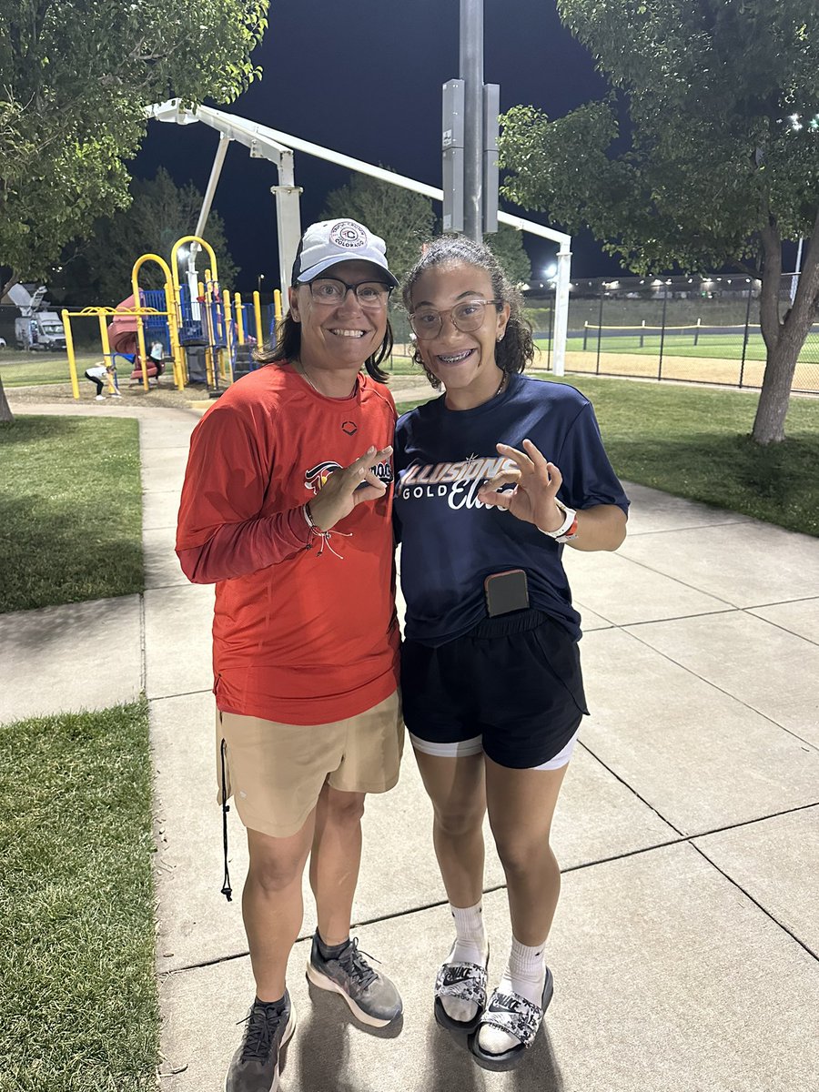 After all the games where <a href="/TVCCSoftball/">TVCC SOFTBALL</a>  came to watch me play in, I got to return the love and watch my coach <a href="/CoachMariaWinn/">🥎CW🥎</a> in Colorado! #BirdGang