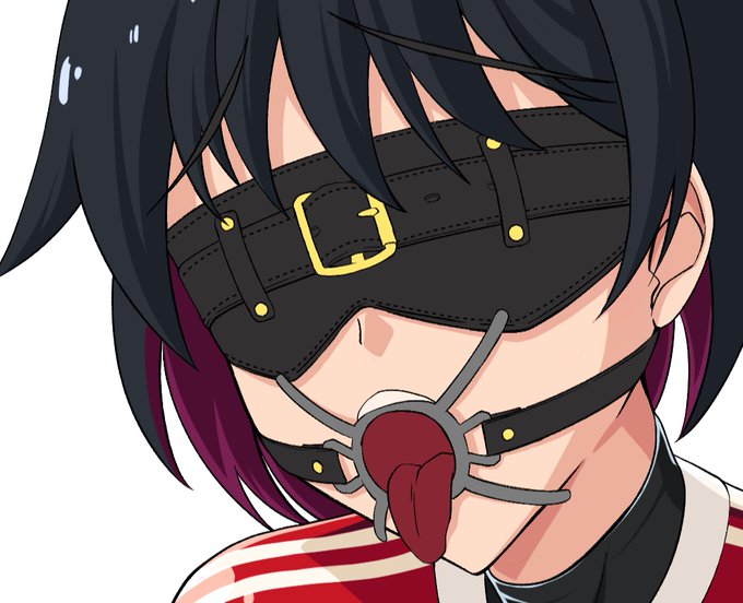 スパイダーギャグ、ボールギャグ、ビットギャグ…あとはフェイスクラッチと何を描こうかしら🤔 