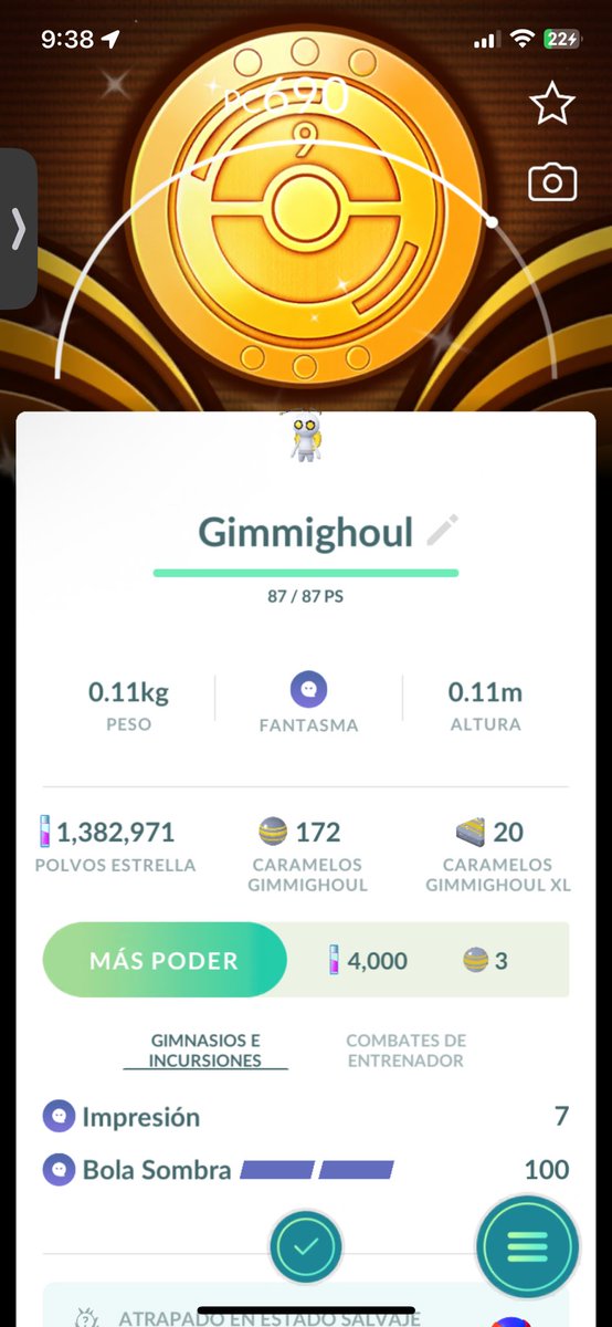jgudoz's tweet photo. @8BitCR 1- Veo el video
2- me enojo porque solo salió un Gimmi en 10 min 
3- sale shiny con fondo
Gracias 8bit por recordar buscarlo https://t.co/FoxGfOuTLk
