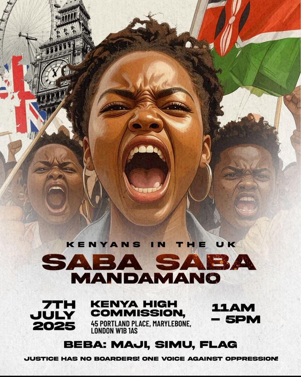 #SabaSabaRevolutionDay