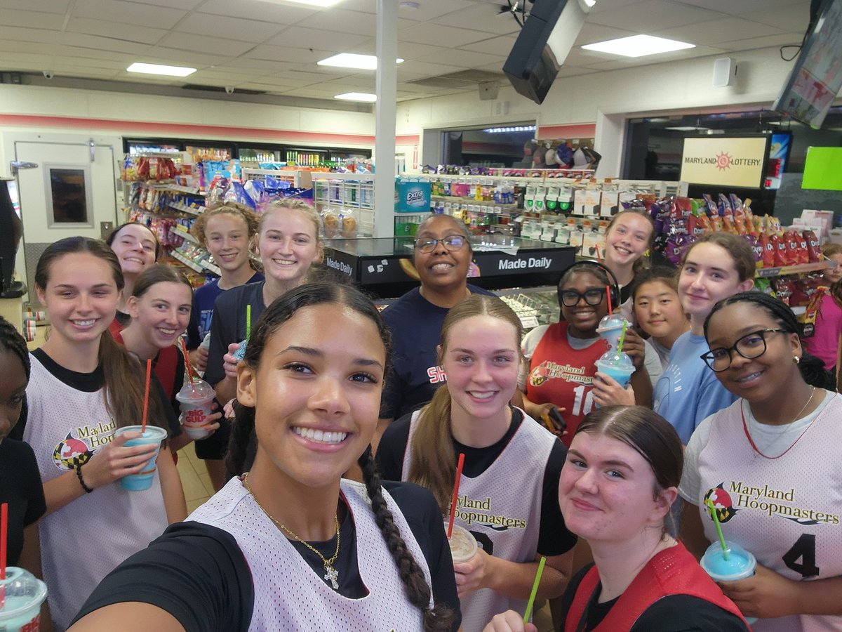 Our last practice before the big month of July. Our 7-11 run.