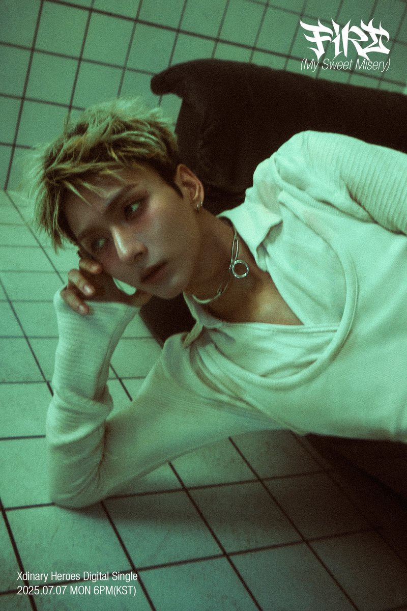 XH_official's tweet image. Xdinary Heroes(엑스디너리 히어로즈)
Digital Single &amp;lt;FiRE (My Sweet Misery)&amp;gt;
Teaser Image : Distorted Love

#Ode #오드

❤️‍🩹2025.07.07 (MON) 6PM (KST) Release

#XdinaryHeroes #엑스디너리히어로즈
#FiRE #My_Sweet_Misery
#WE_ARE_ALL_HEROES