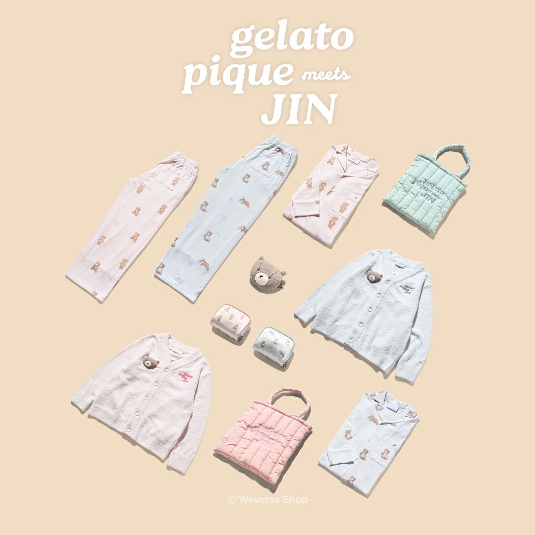 bts_bighit Pre-order 'gelato pique meets JIN'💗 Check out the