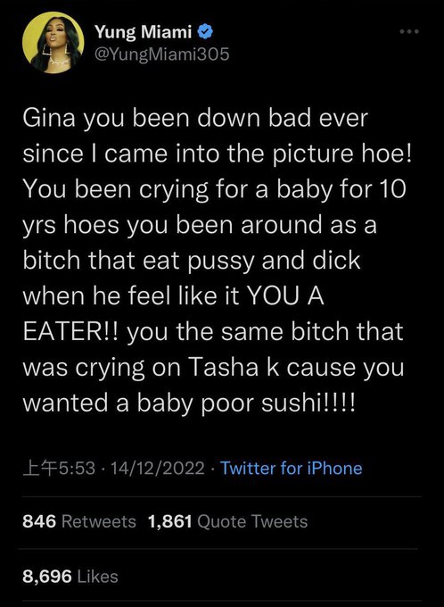 Watch Miss B. Nasty 👑's leaked NSFW photo on TwXstars