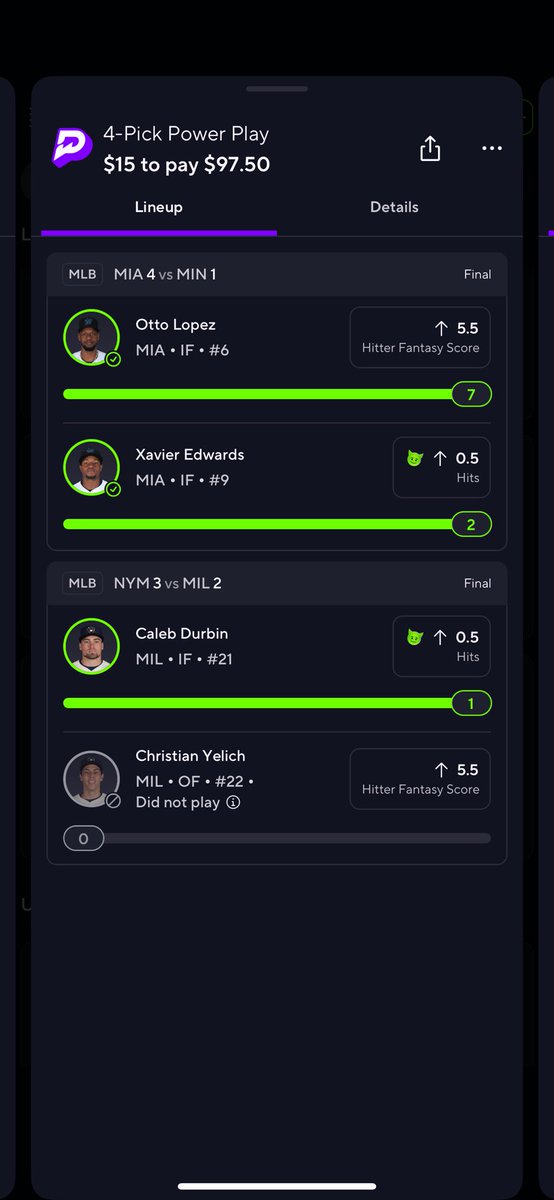 Horegeepicks's tweet photo. @PrizePicks TAP IN THE DISCORD CASHED 7 SLIPS IN TOTAL https://t.co/ut4E3WHHaF