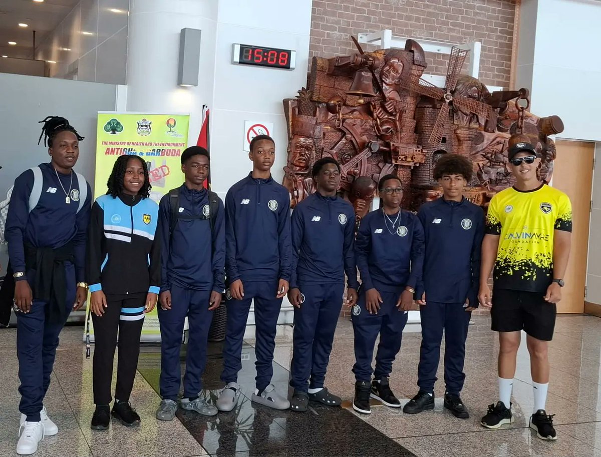 CalvinAyreFoundation (@ayrefoundation) on Twitter photo Six athletes from Antigua and Barbuda return from a football program in the UK, gaining academic and athletic experience at Brooke House College and Ackworth School.
Backed by <a href="/GNFCRebels/">GNFC Rebels</a> and CAF, we are proud to see them chase their dreams.
Read more: antiguanewsroom.com/caf-gnfc-celeb… Six athletes from Antigua and Barbuda return from a football program in the UK, gaining academic and athletic experience at Brooke House College and Ackworth School.
Backed by <a href="/GNFCRebels/">GNFC Rebels</a> and CAF, we are proud to see them chase their dreams.
Read more: antiguanewsroom.com/caf-gnfc-celeb…