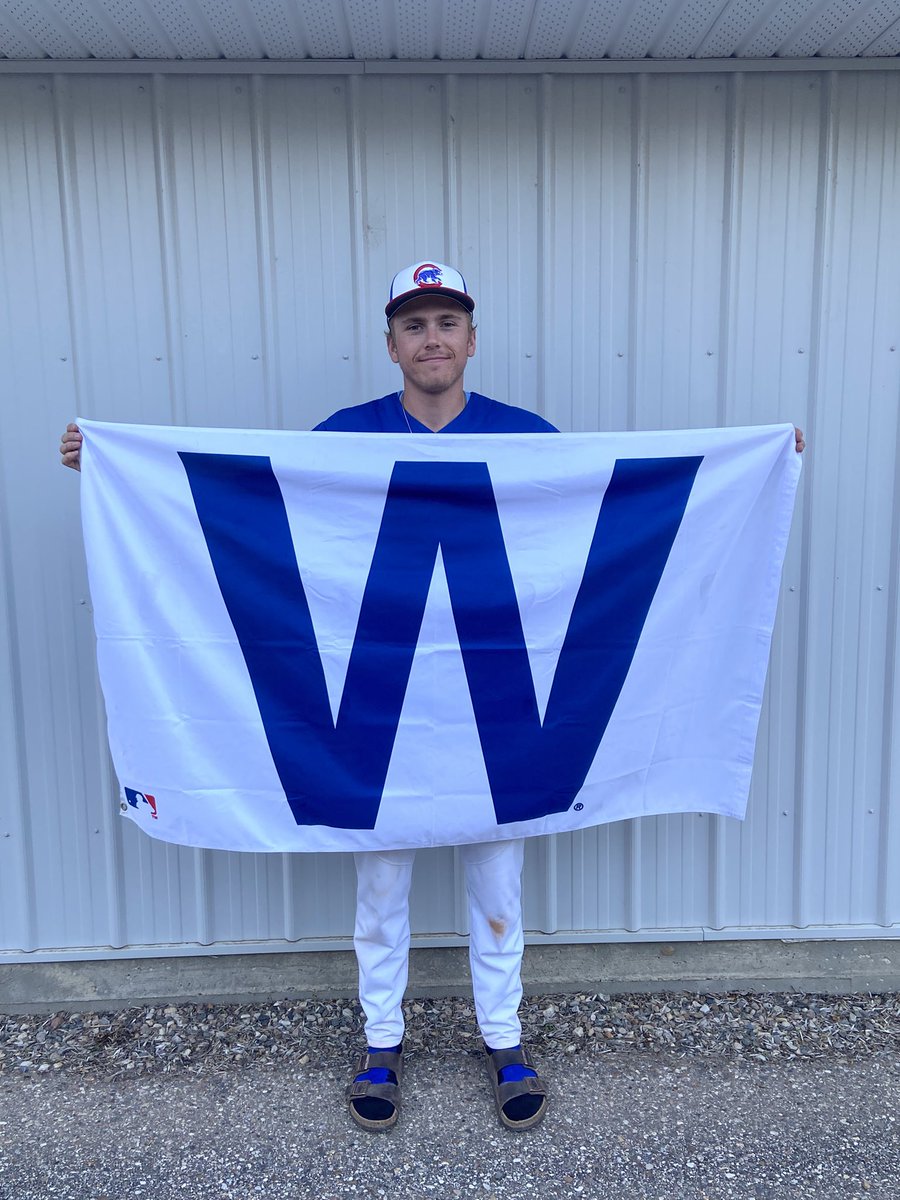 Cubs wrap up the regular season with a win! Hunter takes the flag for 5 stellar innings on the bump. We will be taking on Rosetown in the semifinals, dates coming soon.