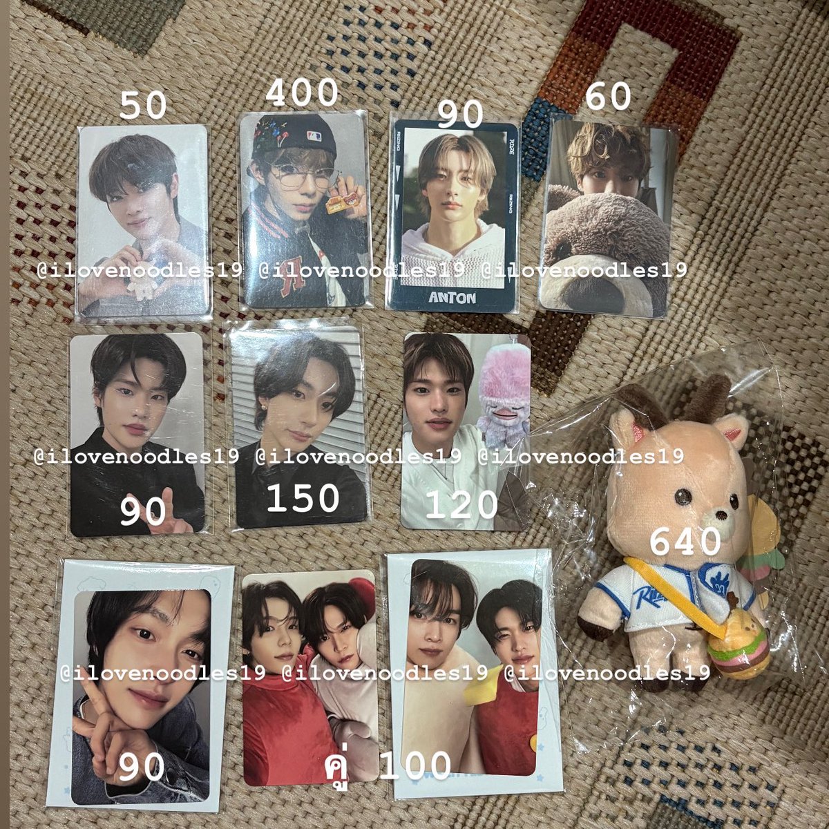 ilovenoodles19's tweet photo. 🍥 wts / ขาย (พื้นที่ห่างไกล+เพิ่มนิดหน่อย)

4 cuts:

แอนตัน อึนซอก 230
โชทาโร่ โซฮี 190

การ์ด เกิน100 ส่งฟรี

นัดรับ วันนี้พารากอน หน้าโรงได้ค้า หรือ แถวอโศก

#ตลาดนัดRIIZE #ตลาดนัดน้องข้าว #น้องข้าวบรีซจึเมเจอร์ดึลดา_RIIZINGLOUD #RIIZEINCINEMAS https://t.co/UqOnVK3xQb