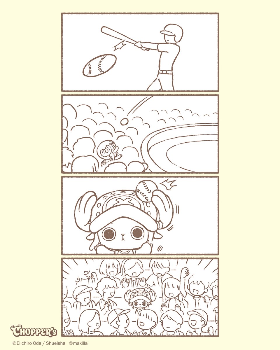 choppers_op's tweet image. 🫎💭ホームランボール とっちゃった⚾️

#CHOPPERS_ONEPIECE