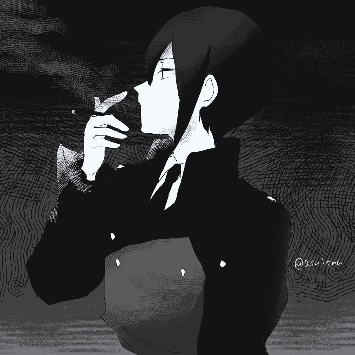 ハッチングみたいなの好きなんだけどうまくいかん