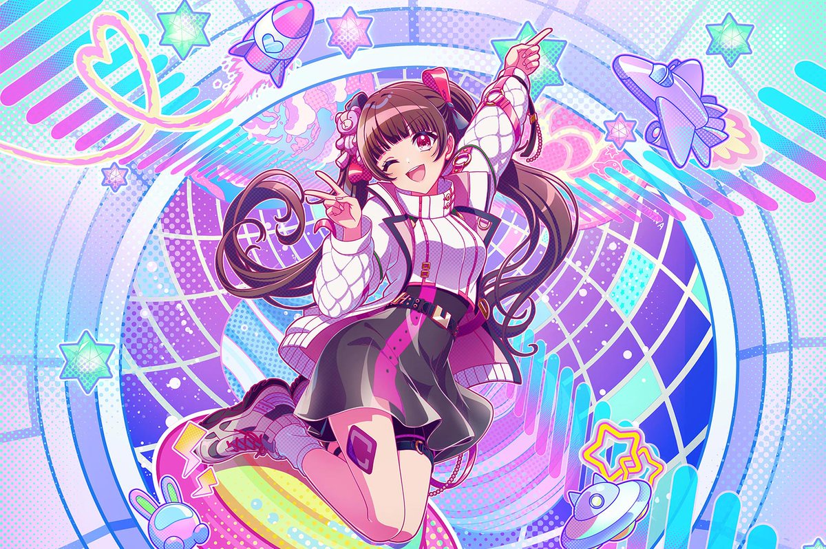d4dj_updates's tweet image. Promo cards for Unichord 1st Live