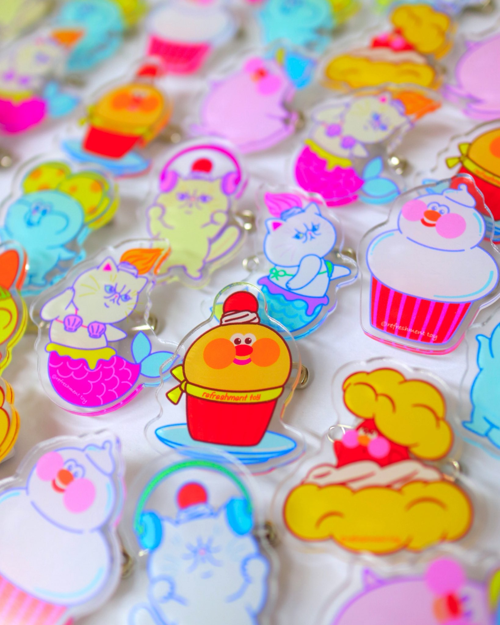 デザフェス refreshment toy リフレッシュメントトイ 猫 ラメ