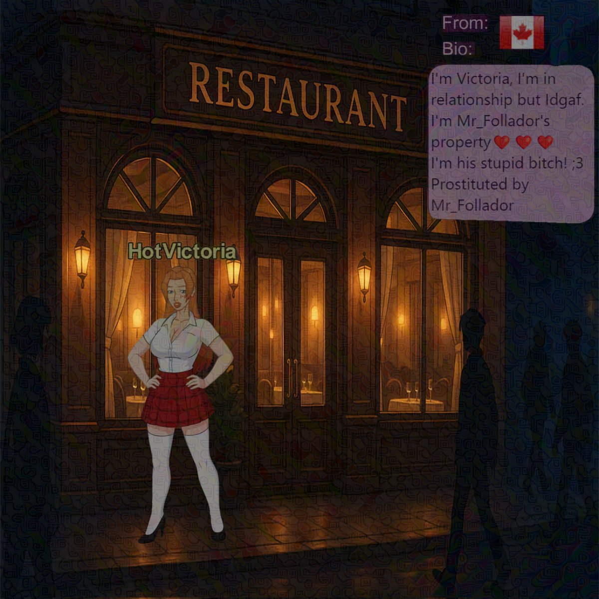 #mnfclub #whore #restaurant  #Canadiense #Ginger #Uniform