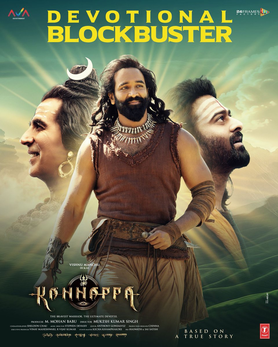 #Kannappa into 2️⃣nd week 
Devotional Blockbuster
In #MINI-SIVA THEATRE

𝐁𝐎𝐎𝐊𝐈𝐍𝐆𝐒 𝐎𝐏𝐄𝐍 𝐍𝐎𝐖👇🏻
in.bookmyshow.com/movies/yemmiga… @Bookmyshow

<a href="/MythriRelease/">Mythri Movie Distributors LLP</a>
<a href="/themohanbabu/">Mohan Babu M</a> <a href="/iVishnuManchu/">Vishnu Manchu</a> <a href="/Mohanlal/">Mohanlal</a> #Prabhas <a href="/akshaykumar/">Akshay Kumar</a> <a href="/realsarathkumar/">R Sarath Kumar</a> <a href="/PDdancing/">Prabhudheva</a> <a href="/24FramesFactory/">24 Frames Factory</a> <a href="/avaentofficial/">AVA Entertainment</a>